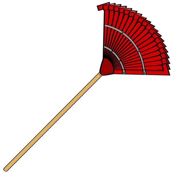 Garden rake — Stock Vector