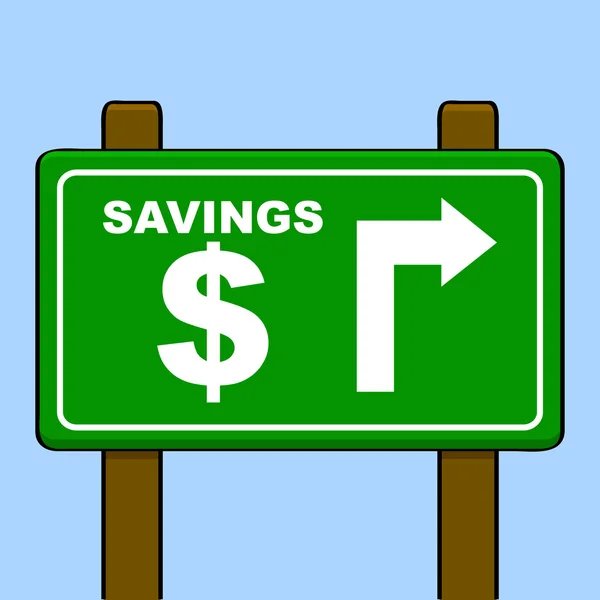 Savings — Stock Vector