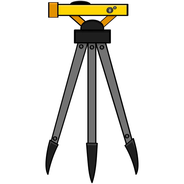 Surveying tool — Stock Vector