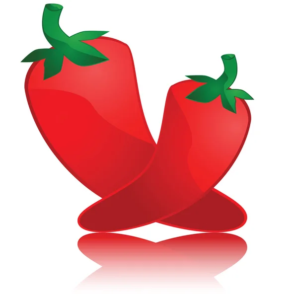 Hot pepper — Stock Vector