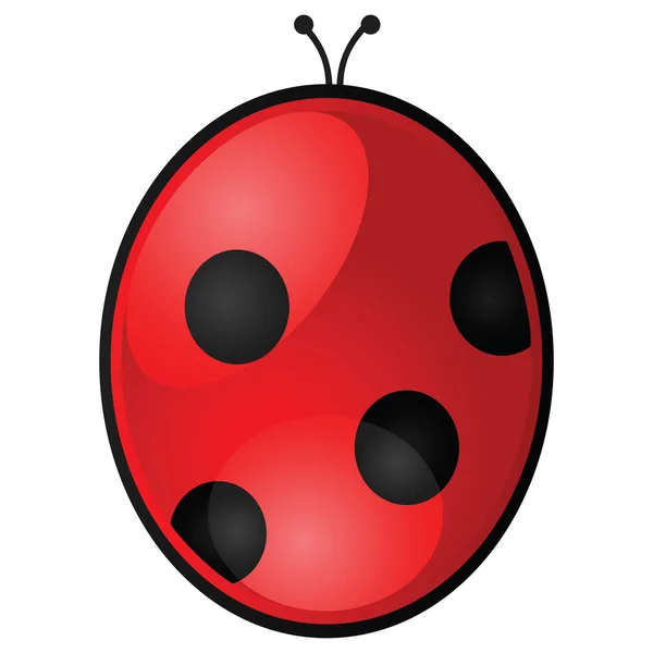 Coccinelle — Image vectorielle