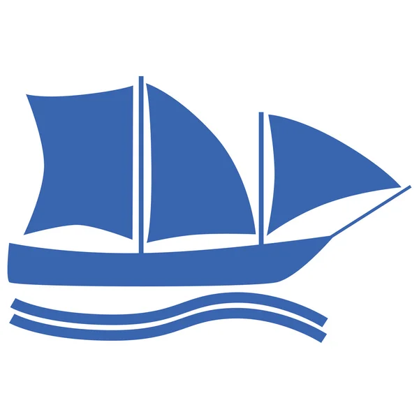 Sailboat — Stock Vector