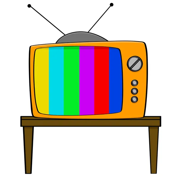 Retro tv — Vector de stock