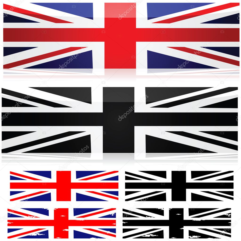 Union Jack styles — Stock Vector © bruno1998 39774595