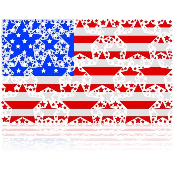 États-Unis étoiles — Image vectorielle