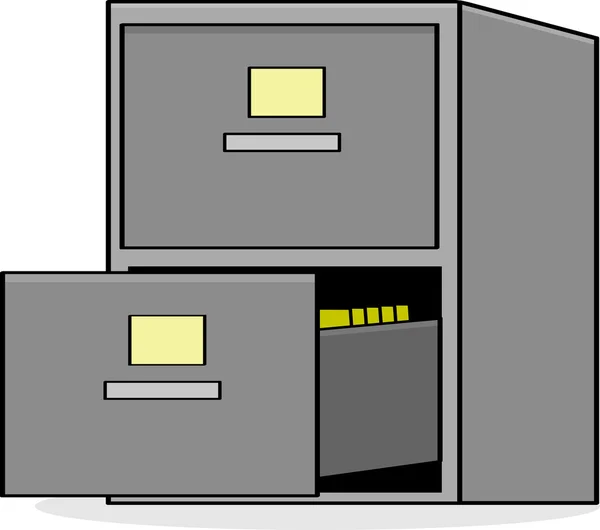 Cabinet de fichiers — Image vectorielle