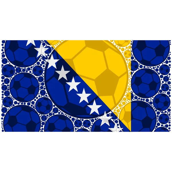 Bosnië en herzegovina voetballen — Stockvector