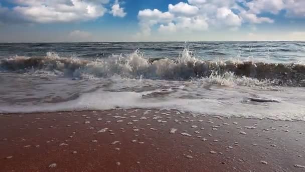 Ondas do mar — Vídeo de Stock