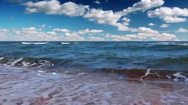 Ondas do mar — Vídeo de Stock
