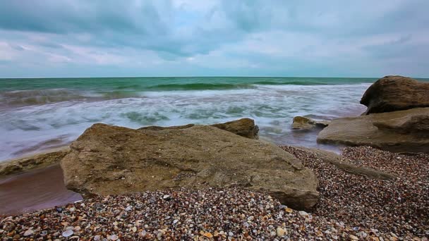 Olas de mar — Vídeos de Stock