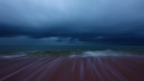 海上巨浪拍岸 — 图库视频影像