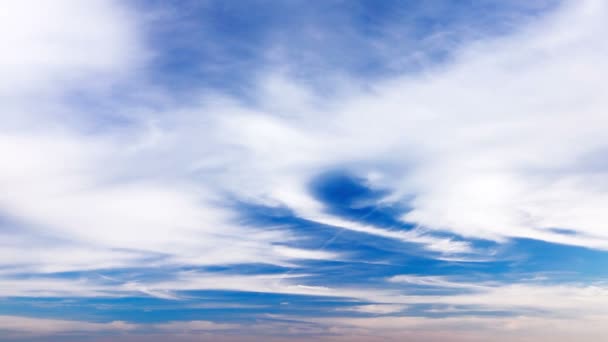 Cielo con nubes — Vídeos de Stock