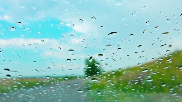 gouttes de pluie sur la fenêtre