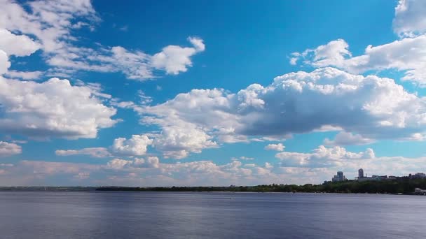 Lago de verano — Vídeo de stock