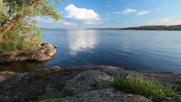 Orilla del lago — Vídeos de Stock