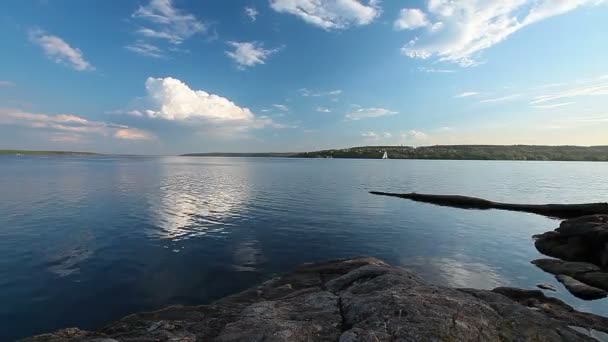 Lago de verano — Vídeos de Stock