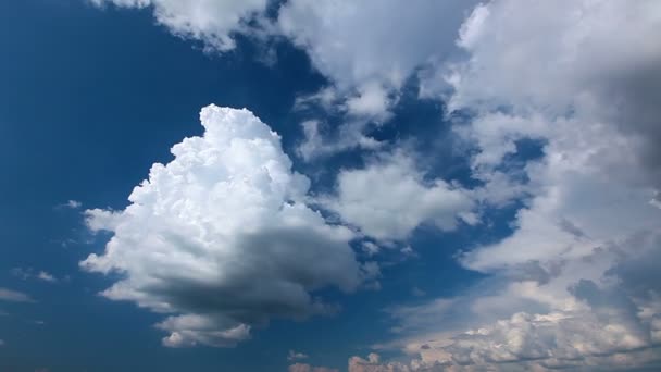 Niebo z chmurami — Wideo stockowe
