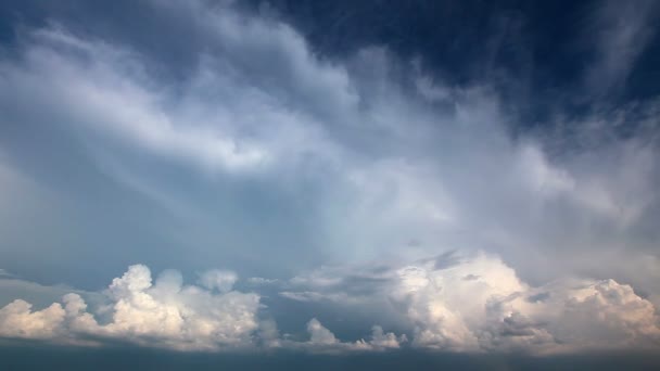 Небо з хмар — стокове відео