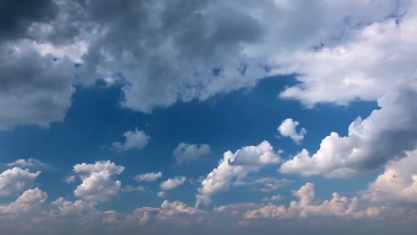 Ciel avec nuages — Video