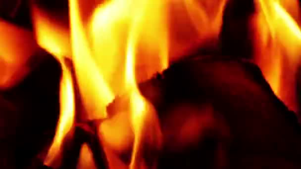 Feuerflammen — Stockvideo
