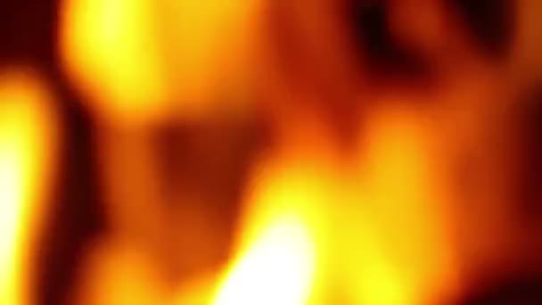 Plameny požáru — Stock video