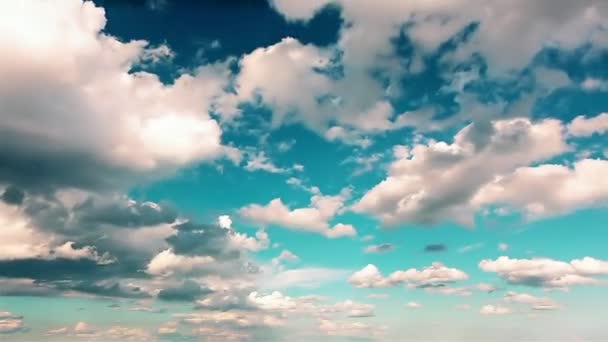 Небо Хмари Часовий Захід Сонця — стокове відео
