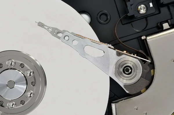 Opened hard disk drive — Stock Photo, Image