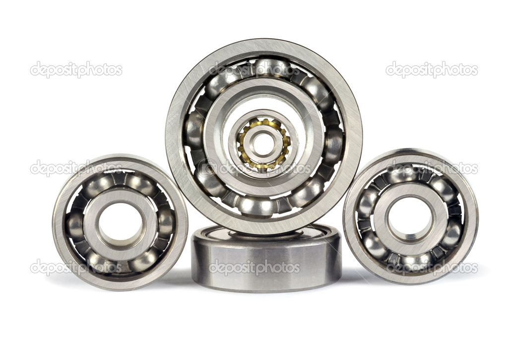 Five ball bearings