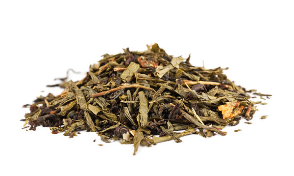 Куча сухих чайных листьев
