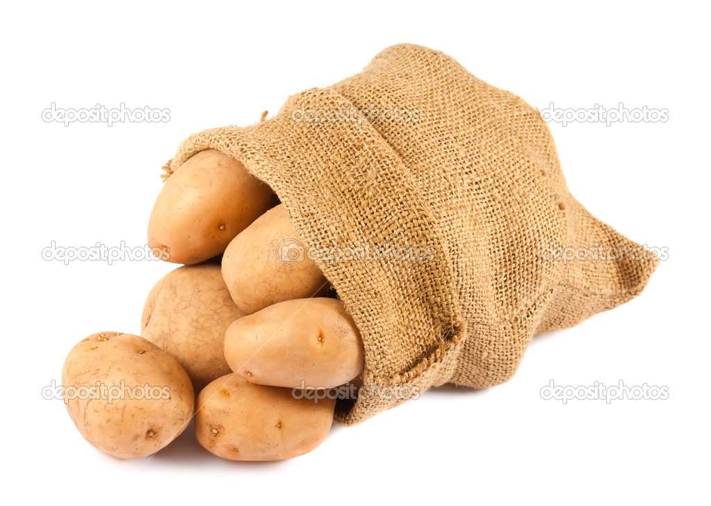Ripe potatoes