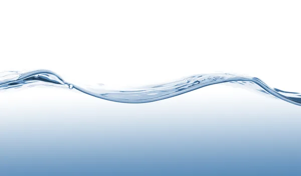 Vågor av blå vatten — Stockfoto