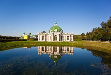 Grotto pavilion kuskovo Parkı