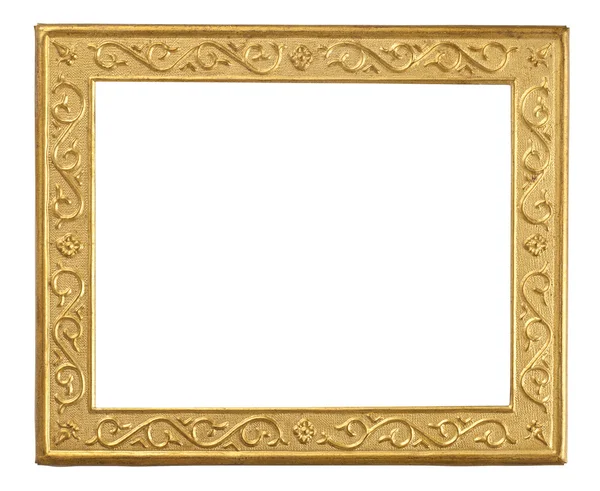 Empty vintage frame on white background — Stock Photo, Image