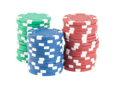 üç deste: casino fişi