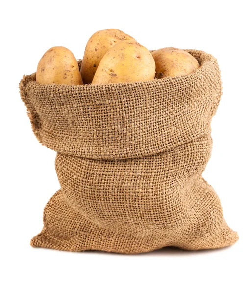 Sack of potatoes — Stock Photo, Image