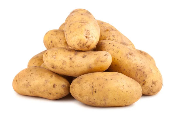 Högen av rå potatis — Stockfoto