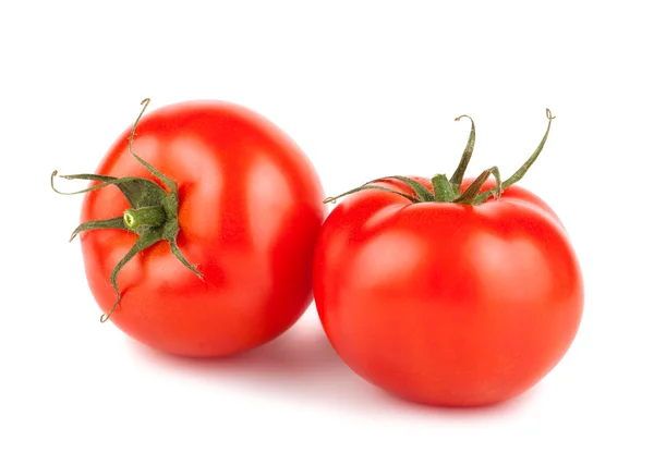 Par de tomates rojos maduros —  Fotos de Stock