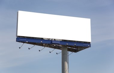 büyük boş billboard