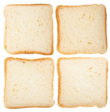 Collection of bread slices clipart
