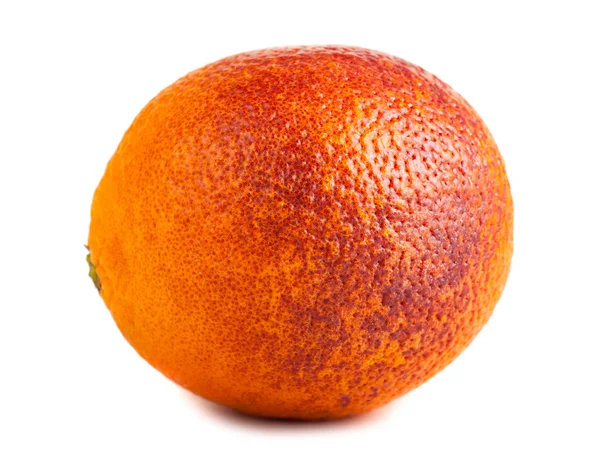 Enskilt mogen blod röd orange — Stockfoto