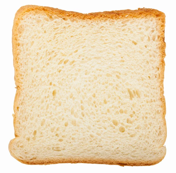 Stuk van sneetje toast brood — Stockfoto