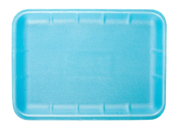 Little blue tray for food — Stock Photo, Image