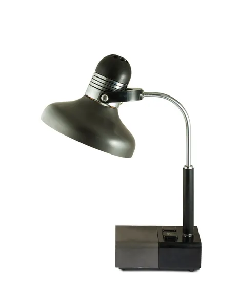 Vintage black desk lamp — Stock Photo, Image