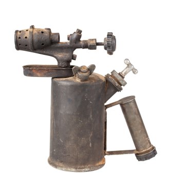 Vintage blowtorch clipart