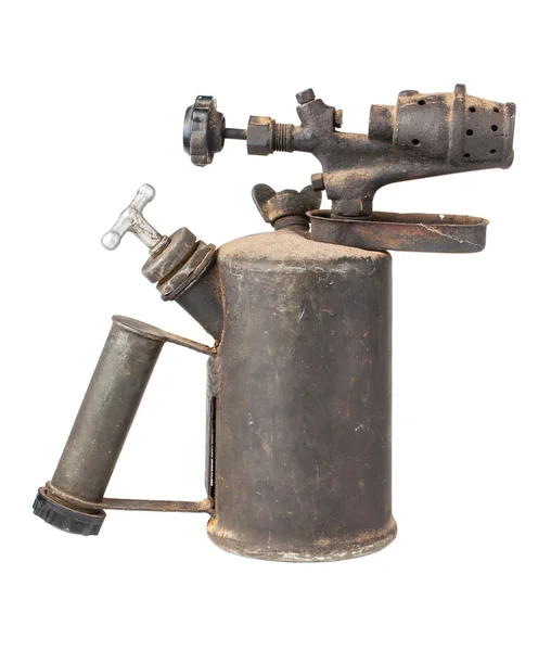 Old rusty blowtorch — Stock Photo, Image