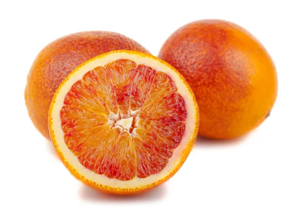 Bloedige rode sinaasappelen — Stockfoto