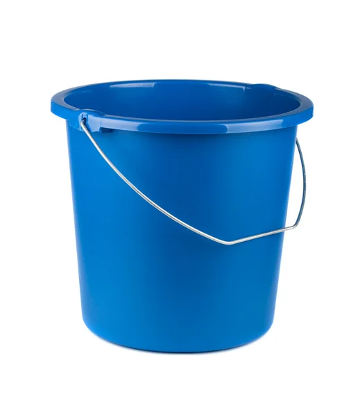 Empty blue bucket Stock Photo by ©mbongo 52822799