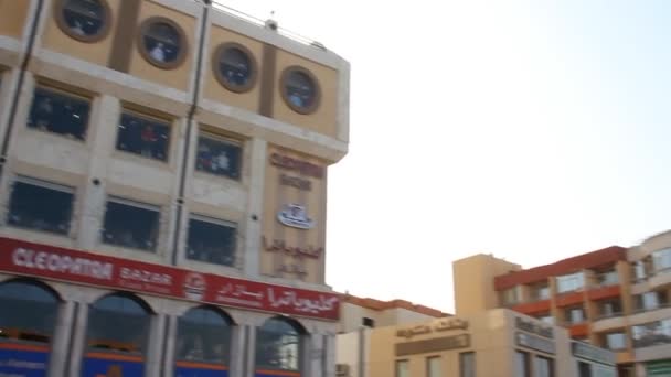 Hurghada sokaklarında — Stok video