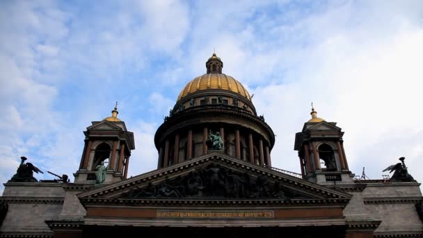Saint Isaac Cathedral — Stock Video