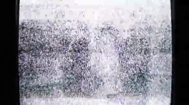 arka plan gürültü, yanıp sönen ekran